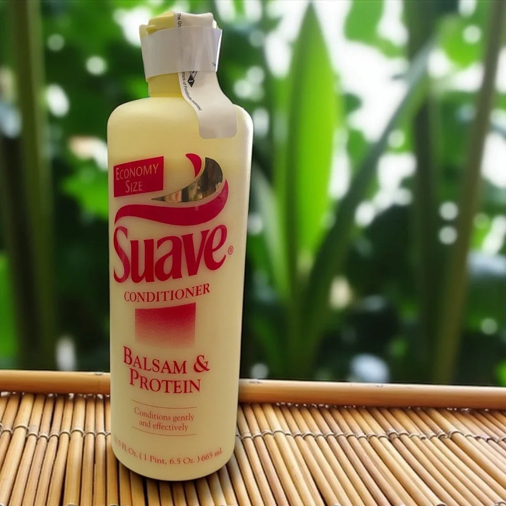Suave Balsam & Protein Conditioner Economy Size 22.5 fl oz Vintage Hair Care
